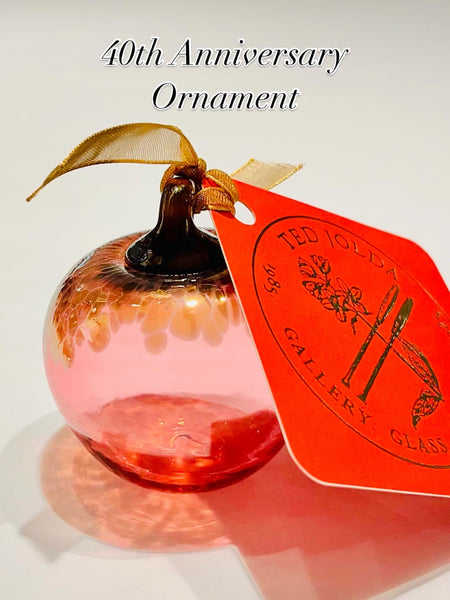 The Ruby Apple:  the 40th Anniversary Ornament